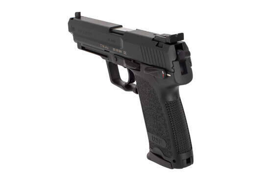 H&K USP Expert 45 ACP pistol features a hammer fired design